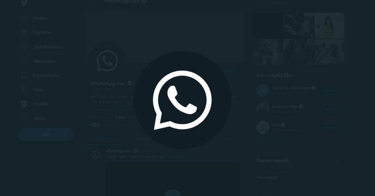 status WhatsApp Dark Mode now available for everyone