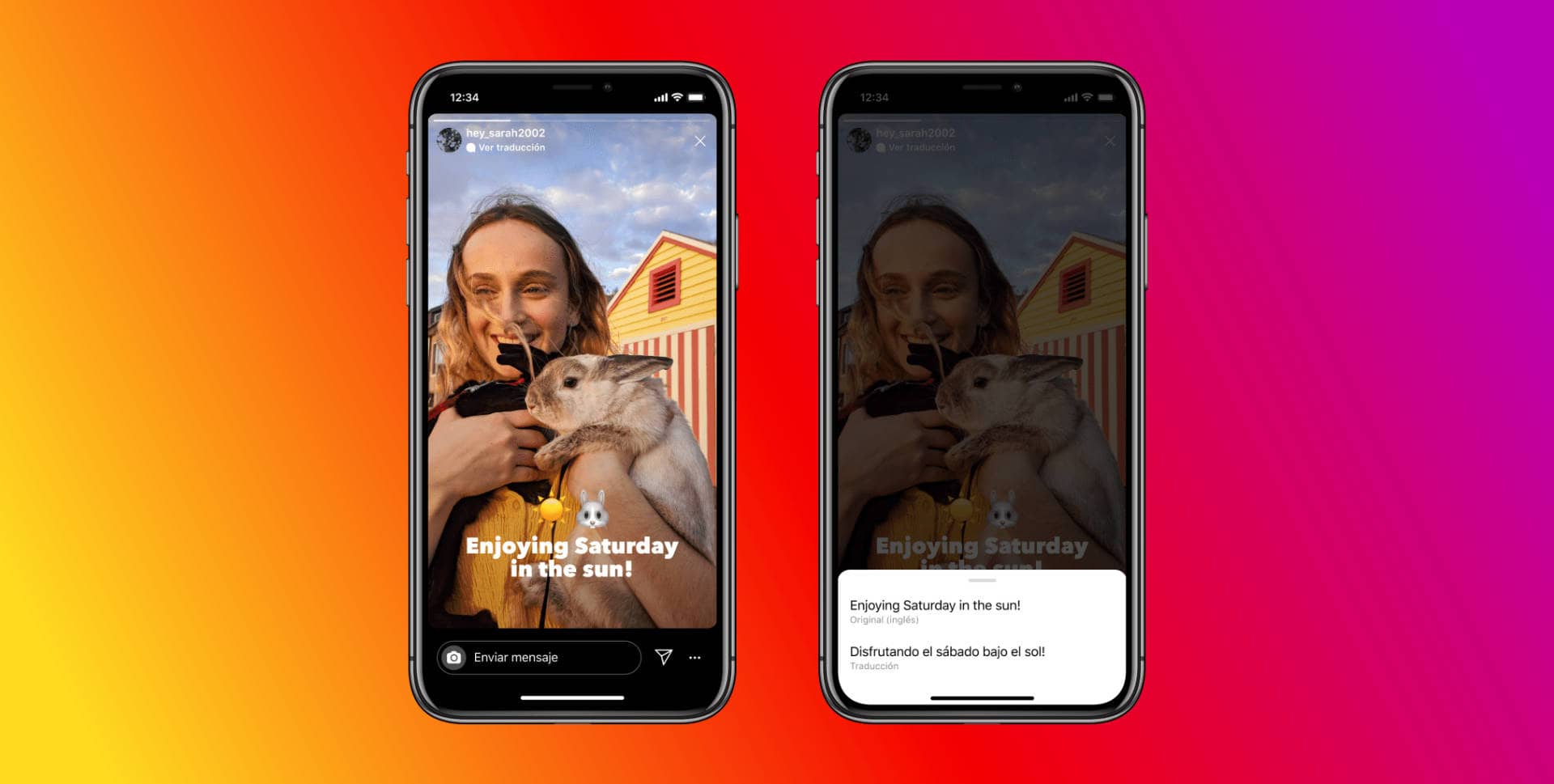 Instagram Stories now has built-in Text Translation