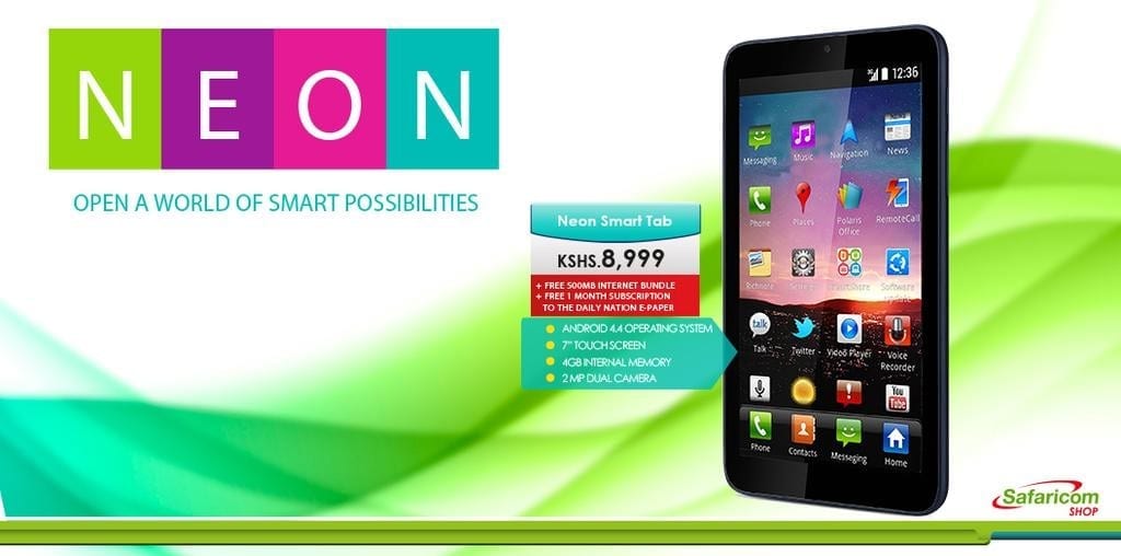 Safaricom Neon Tablet