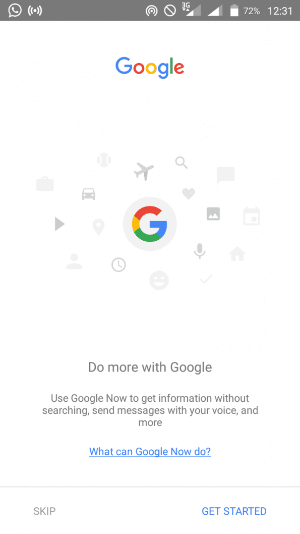 New Google App