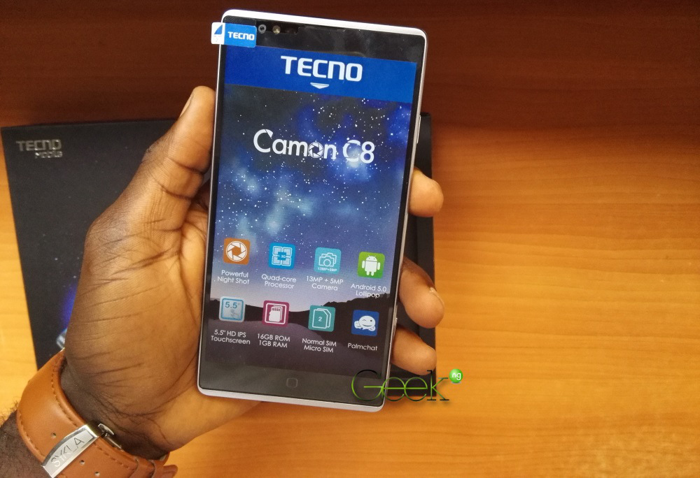 CAMON C8
