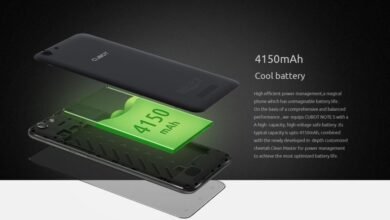 Cubot Note S battery