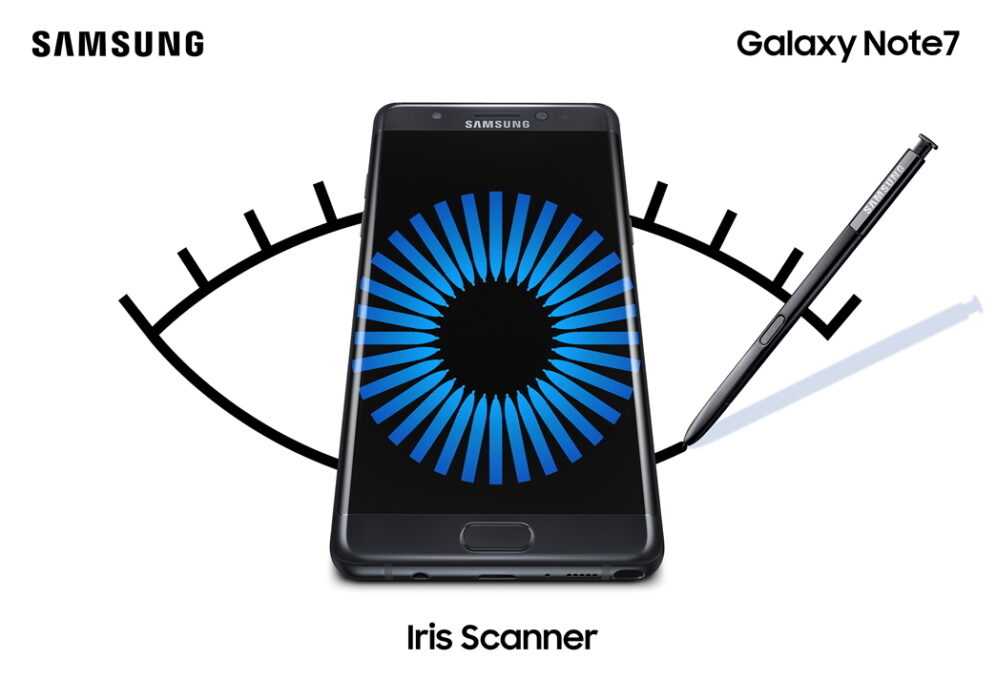 GalaxyNote7 Iris Scanner