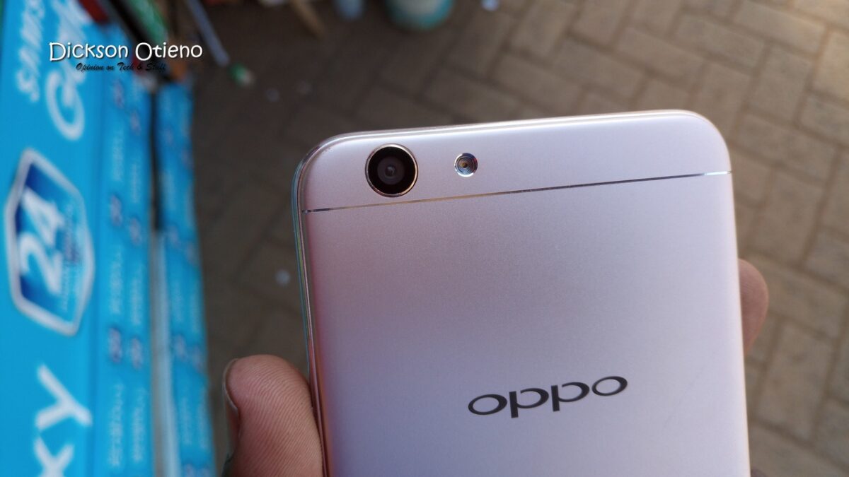 oppo front and back single camera