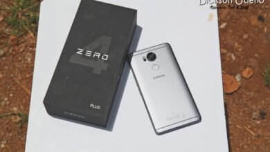 Infinix Zero4Plus Box and Phone