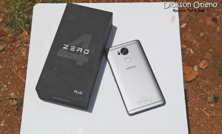 Infinix Zero4Plus Box and Phone