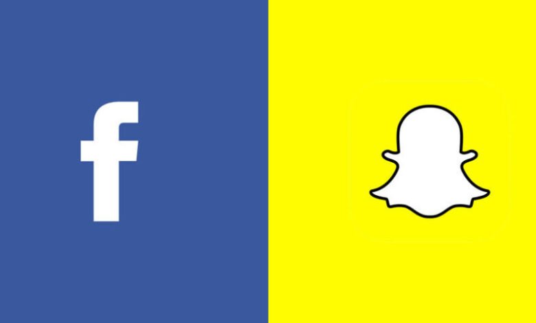 Facebook Snapchat now