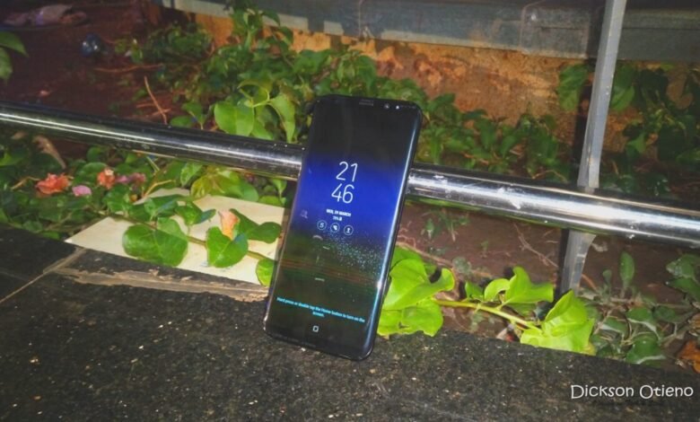 Samsung Galaxy S8+ Front display