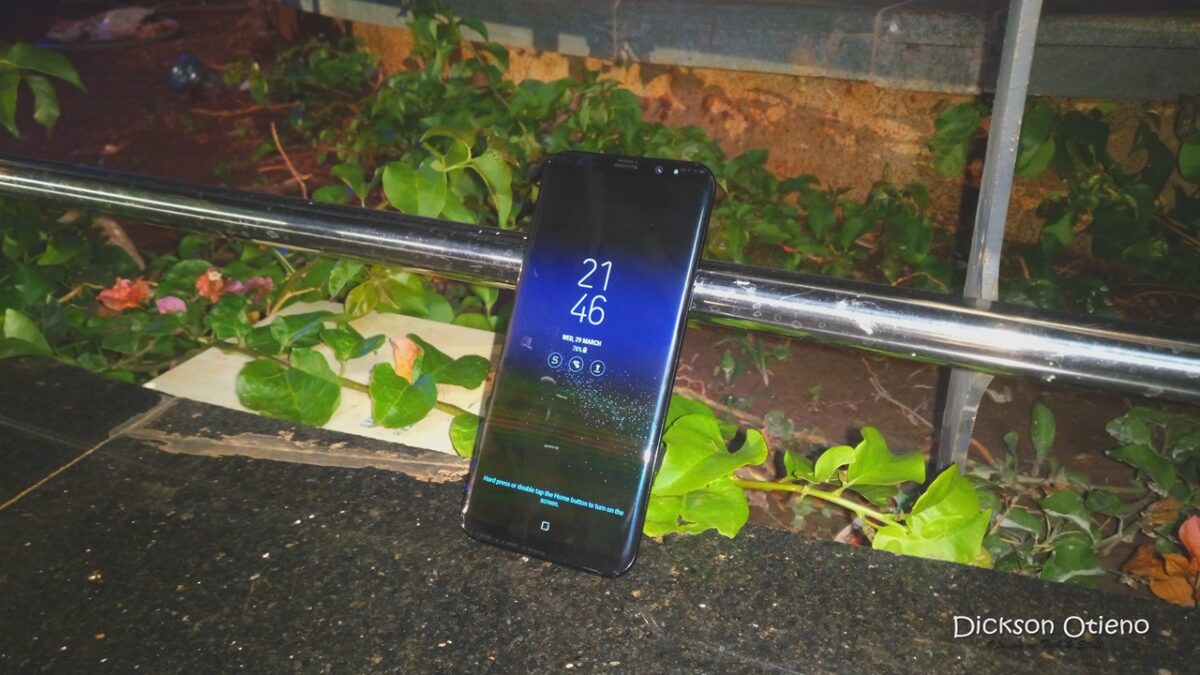 Samsung Galaxy S8+ Front display