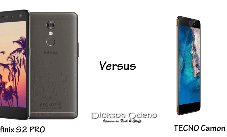TECNO Camon CX versus Infinix S2 PRO