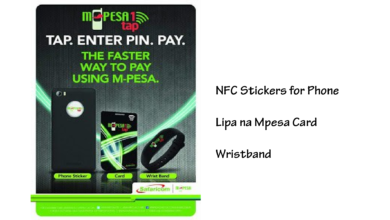 Mpesa cards Lipa na Mpesa