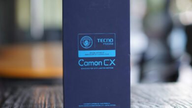 TECNO Camon CX Manchester City Edition