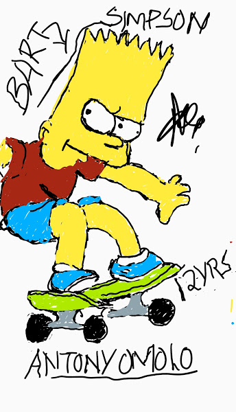 Drawn on Google Keep by Anthony Omolo using the Note8's SPen