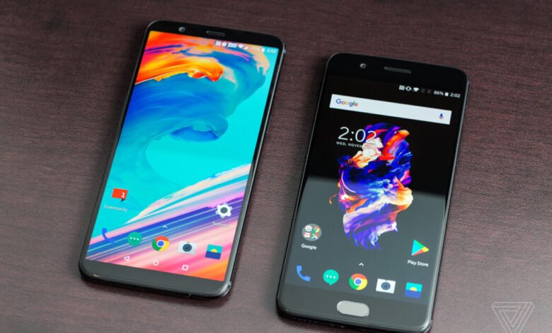 OnePlus 5 and OnePlus 5T