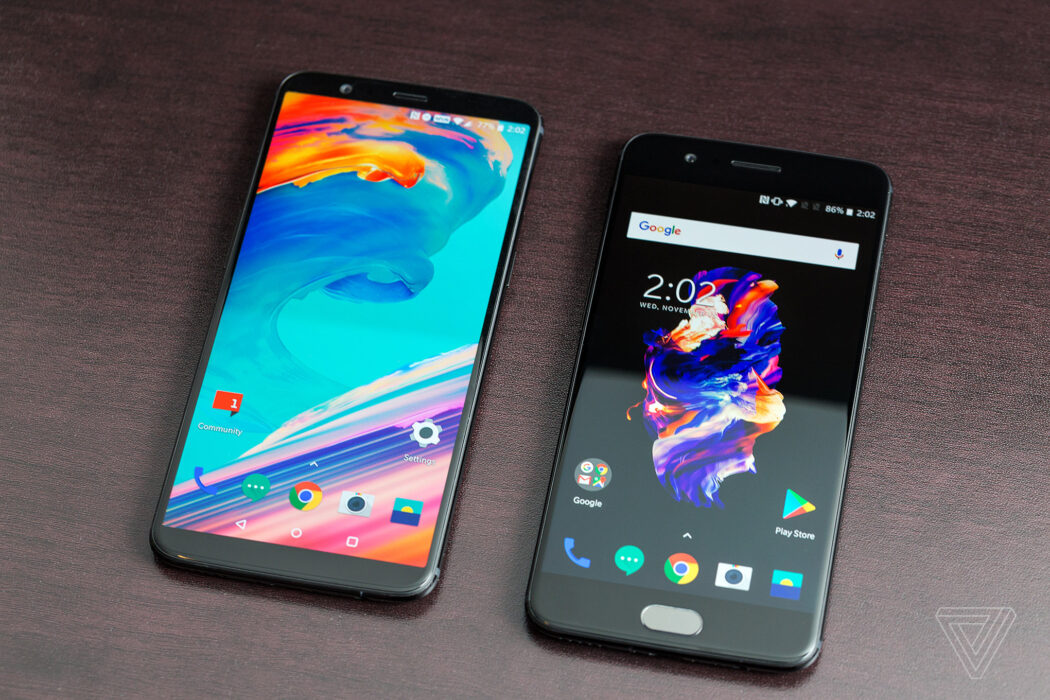 OnePlus 5 and OnePlus 5T