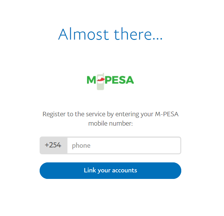 mpesa linking