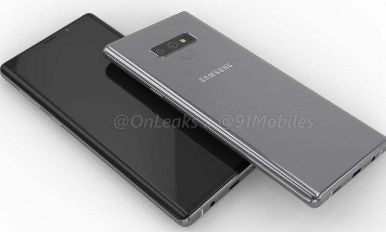Samsung Galaxy Note 9 91mobiles.com