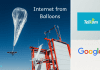 Internet from Balloons Telkom Kenya Loon Inc