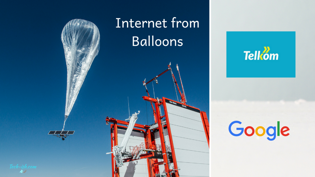 Internet from Balloons Telkom Kenya Loon Inc