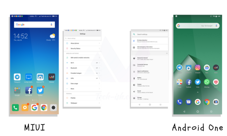 MiUI vs Stock Android