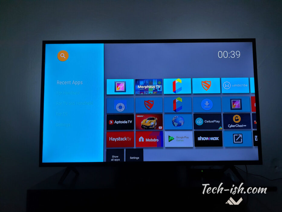 HAL Android TV Launcher