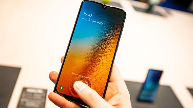 display samsung galaxy a50