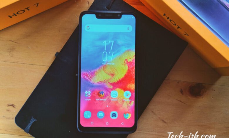 Infinix Hot 7 Unboxing 2GB RAM, 32GB storage with 4000mAh battery for KES. 10,999 only.
