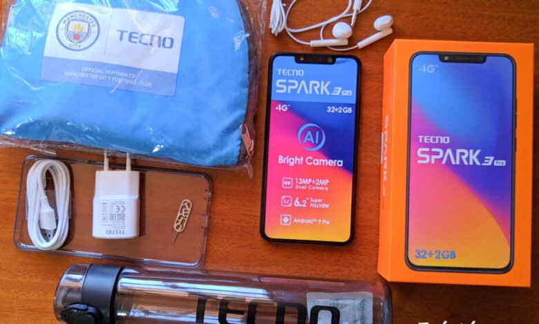 TECNO Spark 3 PRO unboxing