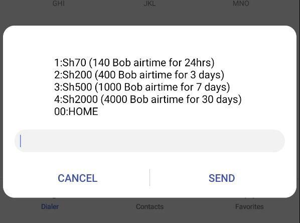 Safaricom announces “Kredo Dabo Dabo” Double Airtime Offer The double airtime can be used across all networks for Calls, SMS and Data consumed out of Bundles.
