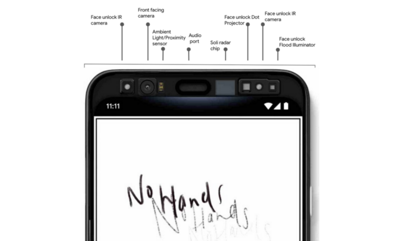 Google’s Pixel 4 packs iPhone-like Face Unlock Tech hence huge bezel
