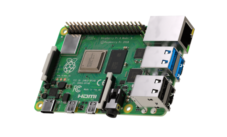 Raspberry Pi 3 Model B Board with 4GB LPDDR4