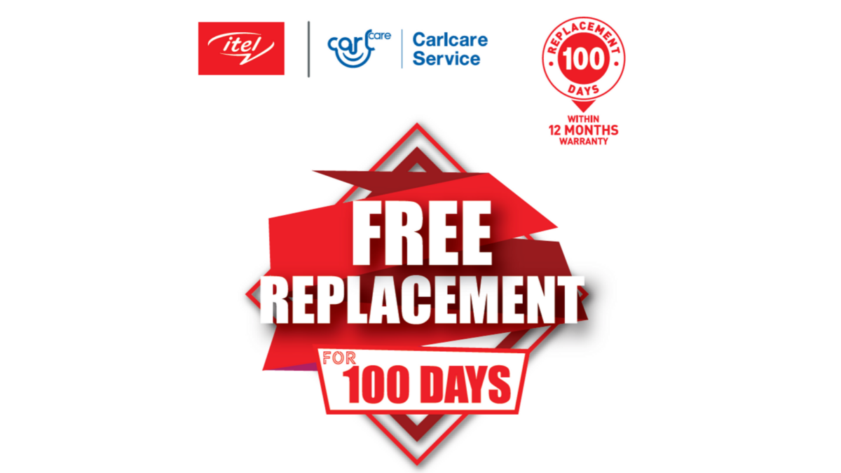 itel 100 days free replacement