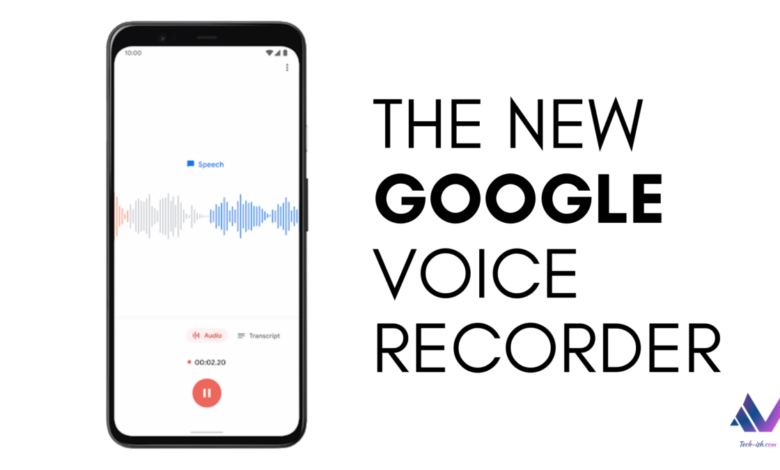 Google Pixel 4 VOICE Recorder