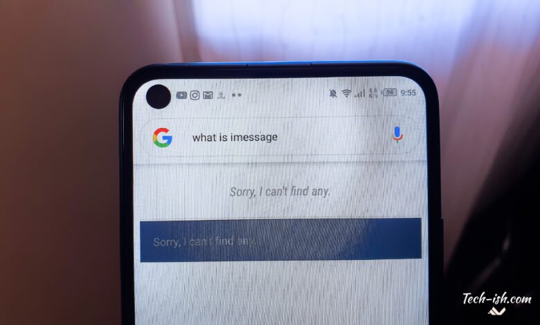 Google What is iMessage