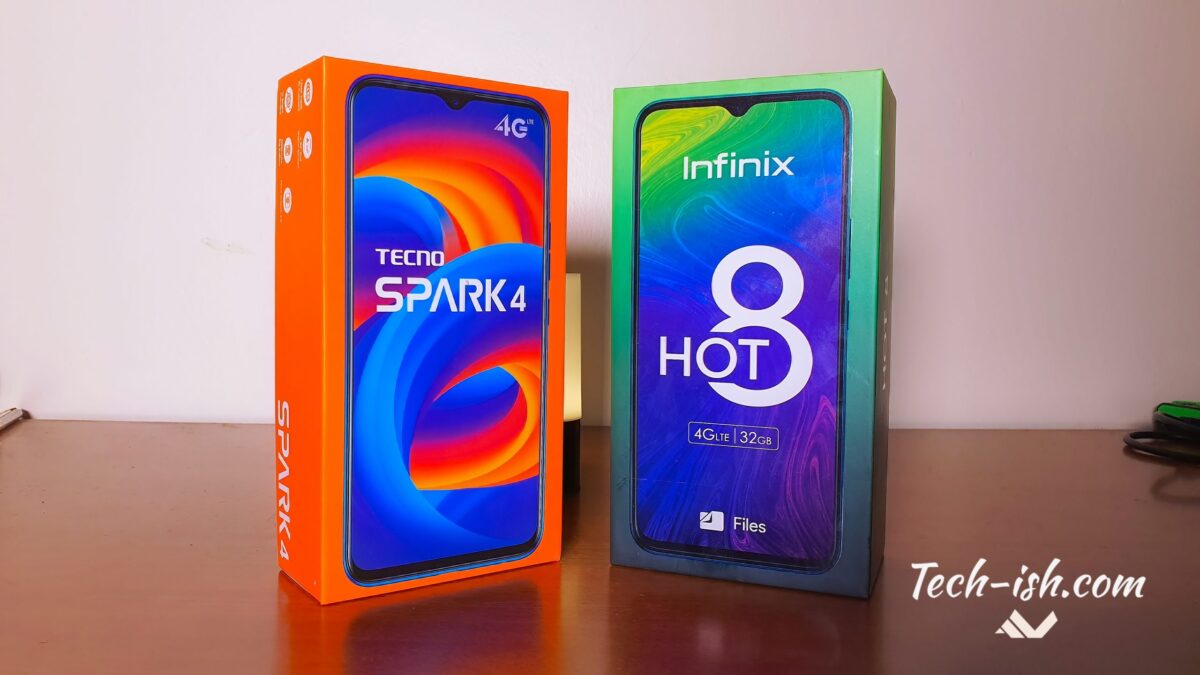 Infinix HOT 8 Comparison with TECNO Spark 4