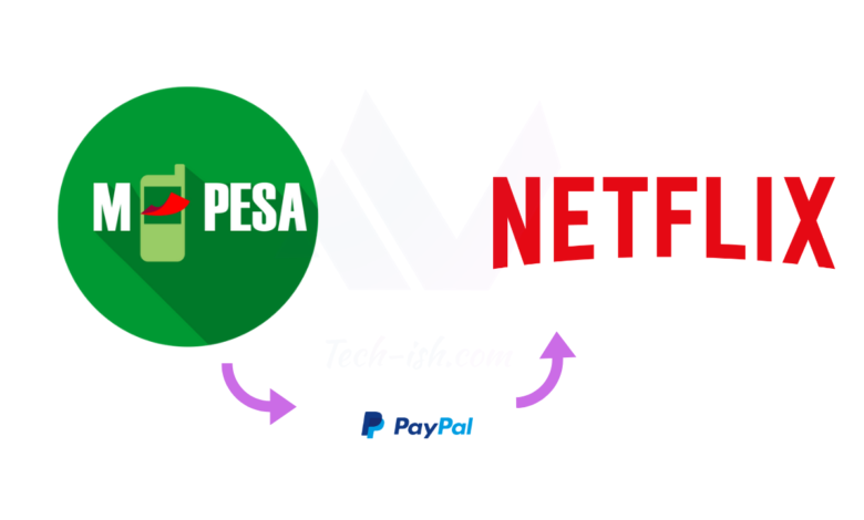 Pay for Netflix with M-Pesa using PayPal Mobile Money.