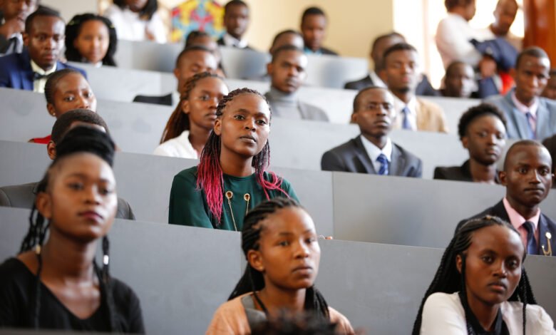 M-PESA Foundation Academy Scholars during the Uongozi leadership centre for Post High School Programme