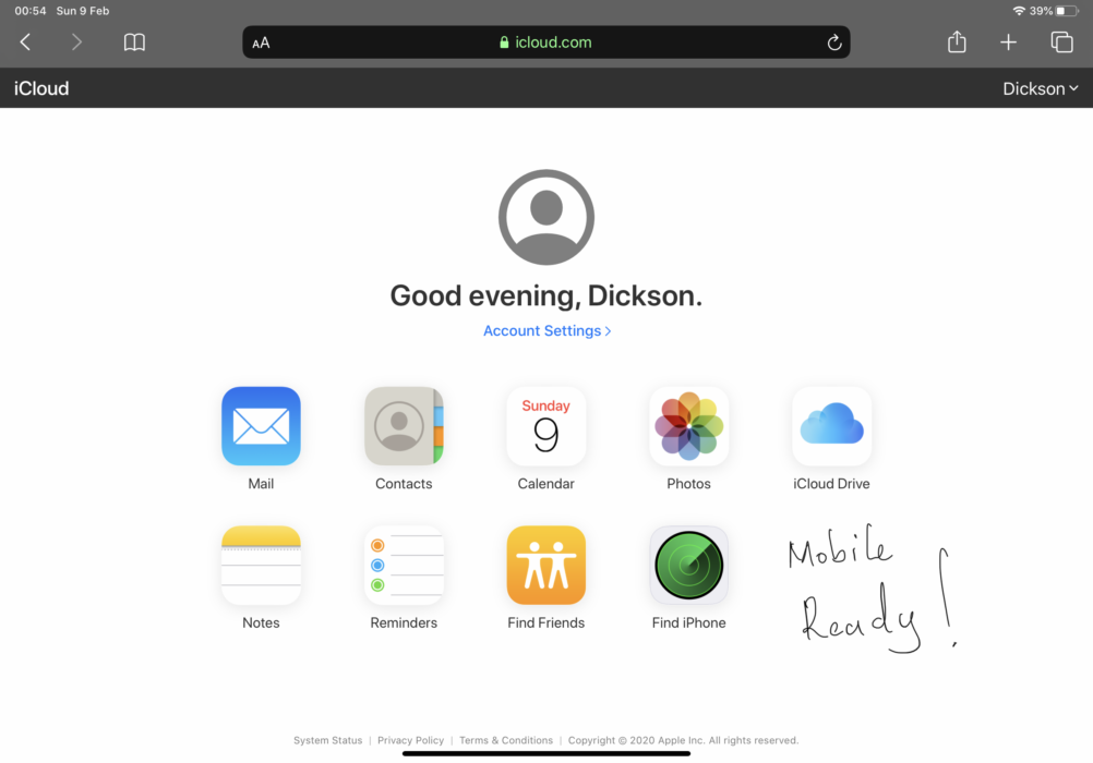 Apple iCloud.com updated