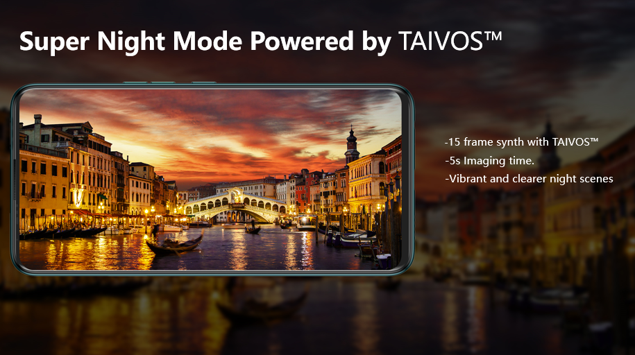 TECNO Camon 15 to have Super Night Mode Camera Feature