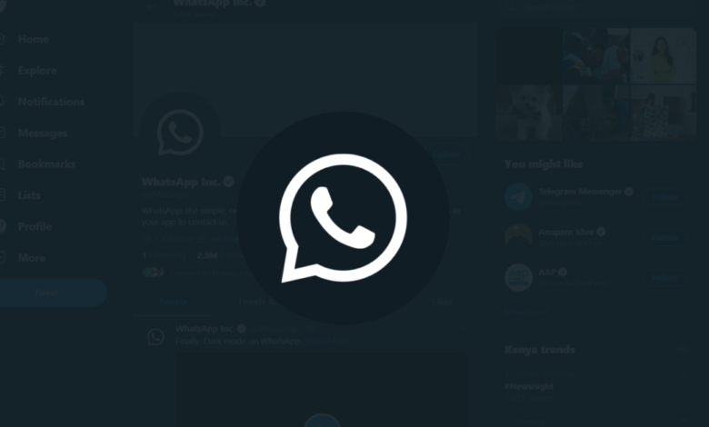 status WhatsApp Dark Mode now available for everyone