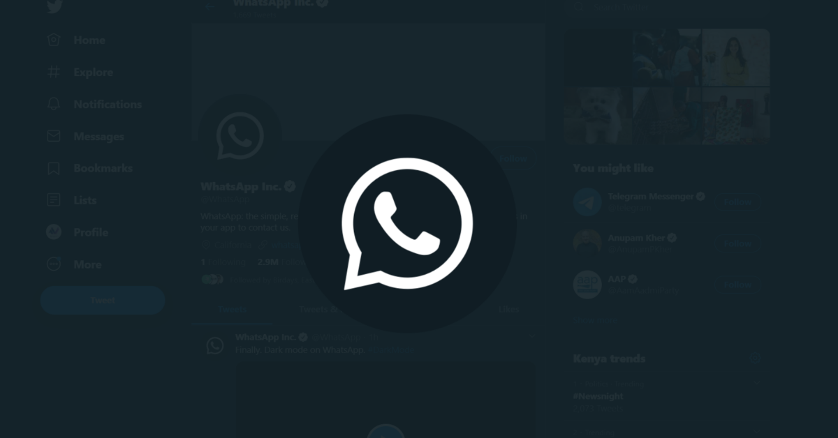 whatsapp dark mode apk download