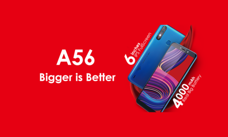 itel's new ultra-budget A56 with dual cameras now in Kenya