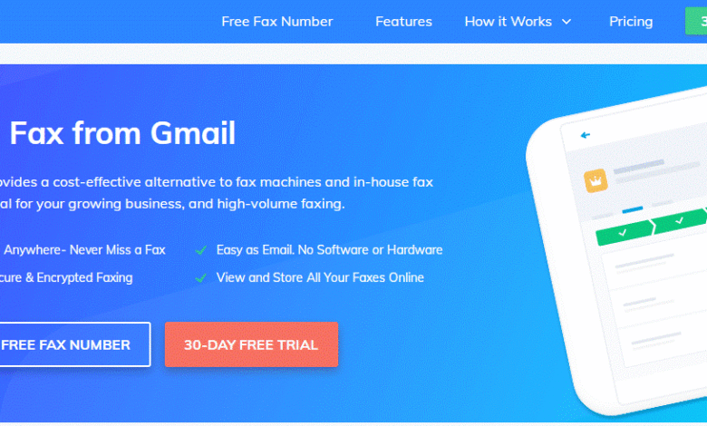 Send Fax from Gmail