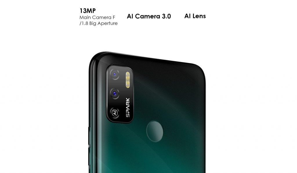 TECNO Spark 5 Air is a 7 inch Android Go Smartphone