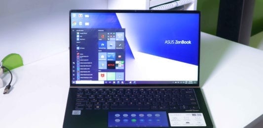 Asus Zenbook 14 (UX434F) 10th Gen Intel Processor, WiFi 6