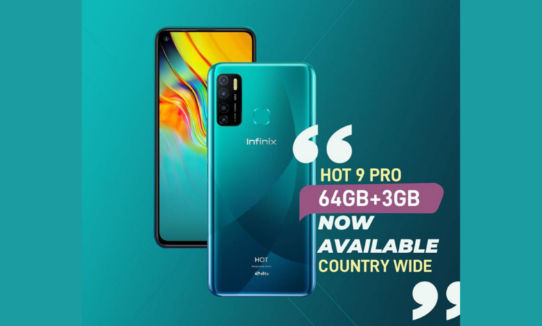 Infinix HOT 9 PRO now available Kenya