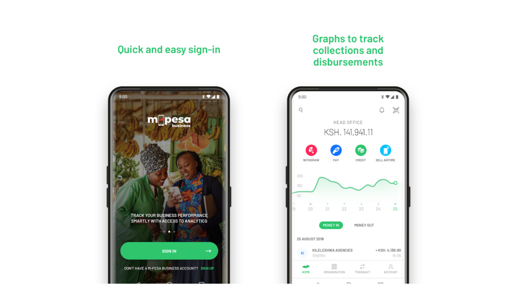 What the Safaricom M-Pesa for Business App does