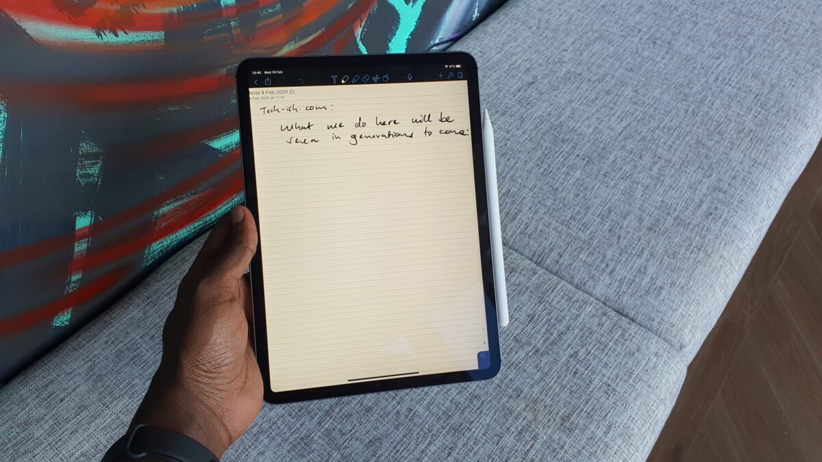Scribble is the only exciting new feature with iPadOS 14