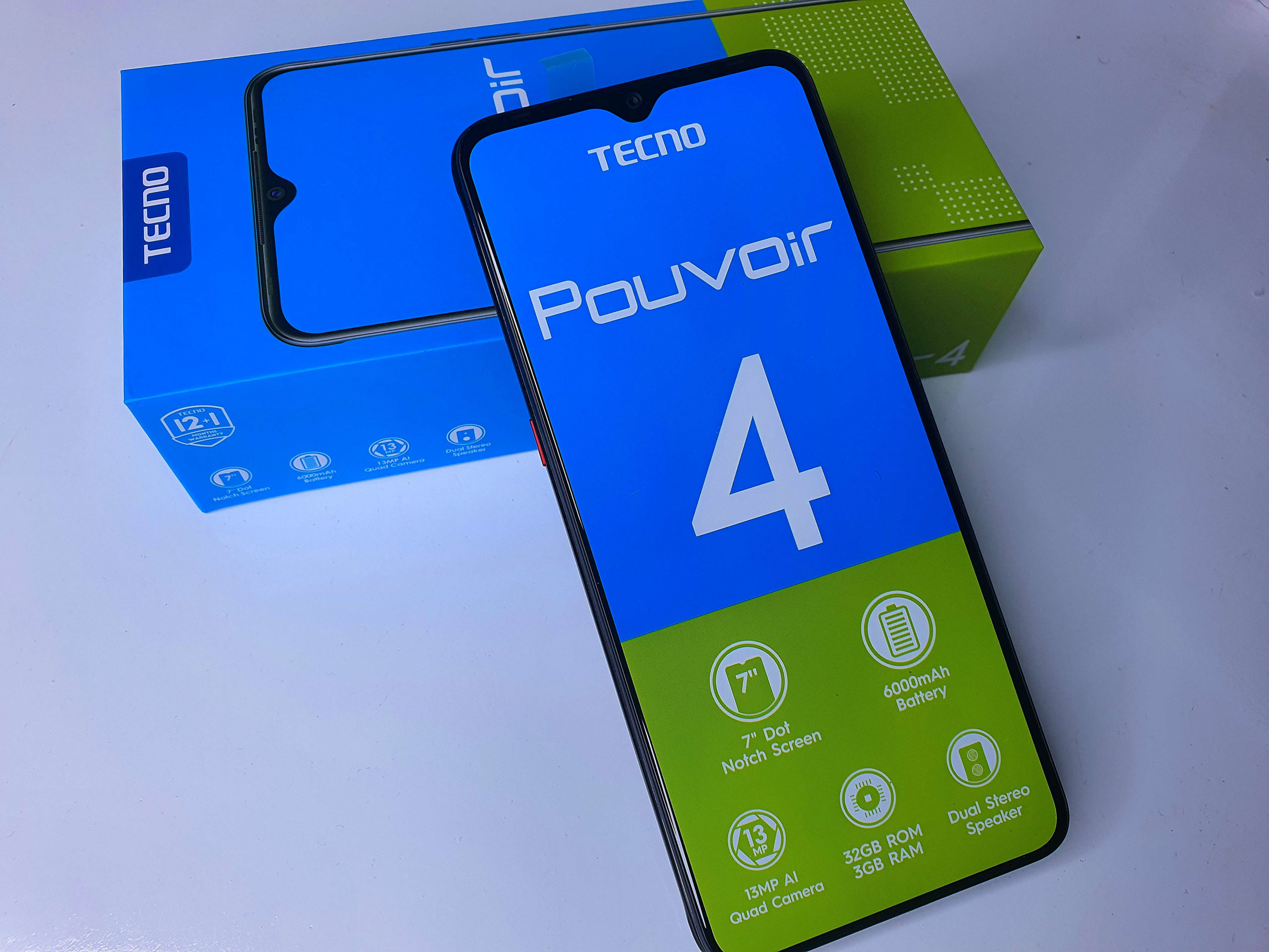 TECNO Pouvoir 4: the best features