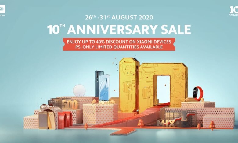 Xiaomi Kenya 10th Anniversary Discounts